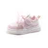 Zapatillas de mariposa para niñas, primavera 2025, nuevas zapatillas informales antideslizantes de suela suave para niños, zapatos de princesa de estilo coreano para bebés, a la moda.
