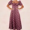 Moda Femenina Transfronteriza Verano 2026 Elegante Casual Fresco Europeo y Americano Sexy Vestido con Correa Ceñidora a la Cintura