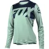 Camiseta de Manga Larga para Mujer, Talla Europea y Americana, de Cross-Border, para Carreras Todoterreno, Versátil, Elegante, que Absorbe el Sudor, Transpirable, Cómoda, Ropa para Descenso