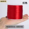 Fio Elástico Plano Tao Da Roll 500m Fio Elástico Fio para Pulseira de Miçangas Fio Trançado DIY Fio Elástico para Miçangas Resistente ao Desgaste