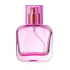 Garrafas Dispensadoras de Perfume de Vidro para Venda por Atacado em Estoque, Mini Frascos de Spray de Perfume Coloridos Selados Portáteis Simples Estilo Ins