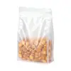 Bolsa de Sello de Ocho Lados de Alta Transparencia al por Mayor del Fabricante Bolsa de Empaque de Alimentos Estéreo 3D Fruta Seca Flor Té Cereal Plástico Bolsa de Pie
