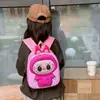Mochila Escolar Infantil Fofa Nova Tendência Desenho Animado 11 polegadas Casca Dura 3D Mochila Pequena para Meninos e Meninas