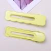 Novos Grampos Bico de Pato Coloridos, Grampos Quadrados, Grampos Sem Marcas, Acessórios de Cabelo Fofos, Materiais para Presilhas Laterais DIY, Grampos para Franja, Bases para Presilhas, Atacado