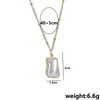 Corea del Sur Dongdaemun Nuevo Collar Hip Hop de Acero Titanio Perla para Mujer Diseño de Alto Sentido Moda Combinable Collar de Perlas Mujer