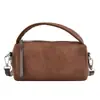 Bolsa de Mano tipo Almohada Retro Esmerilada para Mujer 2026 Otoño Nuevo Versátil Casual para el Trabajo Cruzada Pequeña
