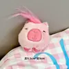 Pingente de Pelúcia Squeaky de Capivara da Moda Fofo Estilo Incomum Miniatura de Porquinho-da-Índia Enfeite Pendente
