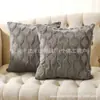 Almofada de sofá acolchoada Amazon transfronteiriça, capa de almofada para cabeceira de cama, capa de almofada de veludo estilo ins, almofada de pelúcia