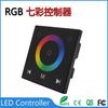 Lámpara LED con controlador táctil colorido y regulador de intensidad de pared, control remoto de panel de bajo voltaje directo de fábrica