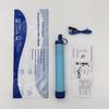 Purificador de Agua Portátil para Exteriores Campo Emergencia Soldado Supervivencia en la Naturaleza Pajita Filtro para Camping al Aire Libre Filtro de Agua para Beber Directamente