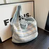 Bolsa Tote Versátil de Moda Otoño 2026 Transfronteriza Gran Capacidad Bolsa de Playa para Vacaciones Bolso de Hombro Único