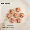 Acessórios para Joias DIY Desenho Animado Fofo Biscoitos de Estrela Contas de Estrela Brincos Feitos à Mão Colar Corrente de Celular Pingente para Bolsa