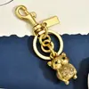 Ventas Directas de Fábrica Transfronterizo Retro Llavero de Búho Incrustado con Diamantes Colgante de Metal para Bolso Accesorios para Bolsos Regalos Creativos