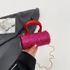 Bolsa Estilo 2026 com Alça de Corrente, Bolsa Transversal de Acrílico, Bolsa de Mão Feminina, Bolsa de Mão