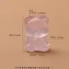 Accesorios para pulsera de zorro de nueve colas y pentagrama tallados en cristal natural crudo, cuerda trenzada hecha a mano para bricolaje, colgante para collar de mujer