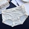 [40.00 kg-70.00 kg] 8805 buraco respirável bonito impresso quadril cintura confortável Ice Silk respirável roupas íntimas femininas