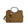 Bolso de mano de alta gama, elegante, moderno, estilo Ins, bolso de hombro, bolso cruzado, nuevo estilo vintage 2026, bolso cubo popular para el día a día para mujer