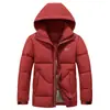 2026 Inverno Transfronteiriço Amazon SHEIN Casaco Masculino Novo de Algodão Engrossado 3D, Quente e de Caimento Solto, Requer Conversão de Tamanho