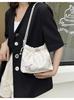 Bolso Cruzado Portátil Estilo Nacional con Flor en Relieve de Lona para Debajo del Brazo para Mujer, Bolso de Almacenamiento, Bolso Cruzado de Jacquard de Alta Gama