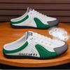 Zapatos Transpirables para Hombre Transfronterizos Nuevos Sandalias Casuales Mocasines para Hombre Zapatillas de Media Cara Deportivas de Malla para Hombre
