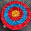 Alvo de Grama Antiga para Tiro com Arco, Alvo de Entretenimento para Pontos Turísticos, Alvo de Dardos, Diâmetro 50*6cm