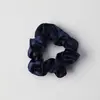 Scrunchie de Seda Sintética, Estilo Retrô Francês, Elástico de Cabelo de Seda Pesada Coreano, Corda para Rabo de Cavalo, Não Danifica o Cabelo, Atacado para Mulheres