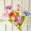 Flor de tulipán artificial individual con un toque de alta gama para decoración de sala de estar en casa, arreglo de escena de boda, arreglo floral