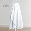 Falda de Danza Ropa de Práctica de Danza Clásica para Mujeres Adultas Falda de Ballet de una Pieza con Cordones Falda de Gasa para Danza Falda Larga de Chifón