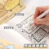 Caderno Encadernado Fofo de Capivara para Estudantes, Caderno A5 Espesso com Pauta de Alta Qualidade, Bloco de Notas de Capivara em Desenho Animado