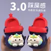 Zuecos Infantiles para Niños y Niñas, Sandalias de Punta Cerrada para Niñas, Zapatos de Playa para Bebé de Verano con Dibujos Animados, Antideslizantes, Suela Suave, para Exteriores