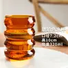 Taza de vidrio borosilicato de doble capa para el hogar, creativa, de aspecto atractivo, vaso de agua oruga, vaso de agua de vidrio resistente al calor