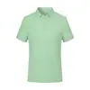 Camisa Polo de Manga Corta con Logo Personalizado, Ropa de Trabajo de Algodón Puro para Hombre, Camisa de Cultura Corporativa, Bordado Transpirable de Verano