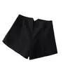 Pantalones Cortos de Lana de Cintura Alta para Mujer Otoño Invierno 2026 Nuevo Estilo Coreano Ins Estudiante Casual Adelgazantes Versátiles Ropa de Abrigo Pantalones de Pierna Ancha en A