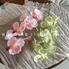 Flor Artificial Bandai Orchid de Alta Qualidade Decoração de Casamento Bandai Orchid Decoração Suave Arranjo Floral Corsage de Orquídea Phalaenopsis Buquê de Mão