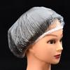 Gorro de ducha desechable, tratamiento capilar, aceite, coloración capilar, champú para el hogar, gorro desechable para baño, gorro de ducha transparente a prueba de canas.