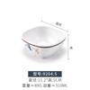 10 piezas de vajilla tipo porcelana plástico tazón pequeño para sopa tazón para arroz tazón para hot pot tazón sazonado restaurante hotel comercial melamina tazón pequeño