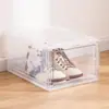 Caja de Almacenamiento Transparente Más Vendida de Amazon, Caja de Almacenamiento de Acrílico, Caja de Exhibición para Almacenamiento de Zapatos, Venta al por Mayor del Fabricante