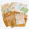 Mo Mo Doble Disfrute Material Retro Material de Fondo Papel Serie Colección Retro Creativo DIY Papel Material Decorativo 6