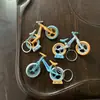 Llavero de bicicleta mini de juguete autoensamblable, boutique, adornos de coche de equilibrio, pequeño regalo, puesto de venta, boutique, venta al por mayor