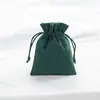 Bolsas de Veludo com Cordão para Atacado, Bolsas de Veludo com Cordão para Embalagem de Joias, Bolsas de Armazenamento de Joias, Personalizáveis com Logo Impresso
