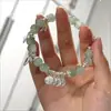 Pulseiras de Miçangas Estilo Ins de Verão Super Legais para Mulheres, Pulseiras de Amizade, Itens de Venda Quente de Nicho da Moda