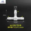 Impressora Inkjet de Mesa UV Máquina de Impressão Têxtil Conector de Tubo de Tinta Plugue de Cartucho de Tinta Conector de Fio Interno Externo em Forma de T em Forma de Y de Três Vias