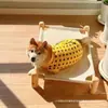 Rede para Gato e Cachorro, Cama para Gato, Acampamento de Madeira Maciça, Rede Elevada para Gato, Ninho de Gato, Ninho de Cachorro, Adequado para Todas as Estações, Cama para Cães de Porte Pequeno e Médio