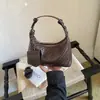 Retro 2026 Nuevo Bolso Tejido de Alta Gama Bolso Dumpling Bolso de Axila Bolso Lonchera Versátil Hombro Único Cruzado