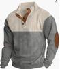 Otoño e Invierno nueva chaqueta exterior para hombre de venta caliente transfronteriza Amazon de pana casual con cuello alto suéter de manga larga en stock