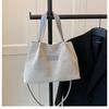 Bolsos de Alta Gama para Mujer 2025 Nuevo Bolso de Hombro de Moda Trendy, Bolso de Axila, Bolso Tote, Versátil Bolso Balde Retro