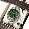 Reloj para Hombre de Venta Caliente Transfronteriza Dropshipping Moda Versátil Negocios Digital Esfera de Tres Ojos Tres Colores Reloj de Cuarzo Al por Mayor