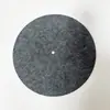 Base de Feltro Preta para Discos, Resistente a Arranhões e à Prova de Poeira, Disponível em Espessuras 7 polegadas e 12 polegadas, Conveniente Base de Feltro à Prova de Poeira para Toca-Discos