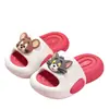 Pantuflas cómodas para niños, pantuflas infantiles, chanclas de verano para exteriores para niños y niñas, sandalias suaves para el hogar con suela gruesa para el verano
