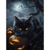 Ventas Directas de Fabricante Transfronterizas Halloween Fantasma Pintura de Diamantes Nuevo 5D Personalizado Diamante Redondo Diamante Cuadrado Sala de Estar Dormitorio Decoración Pintura